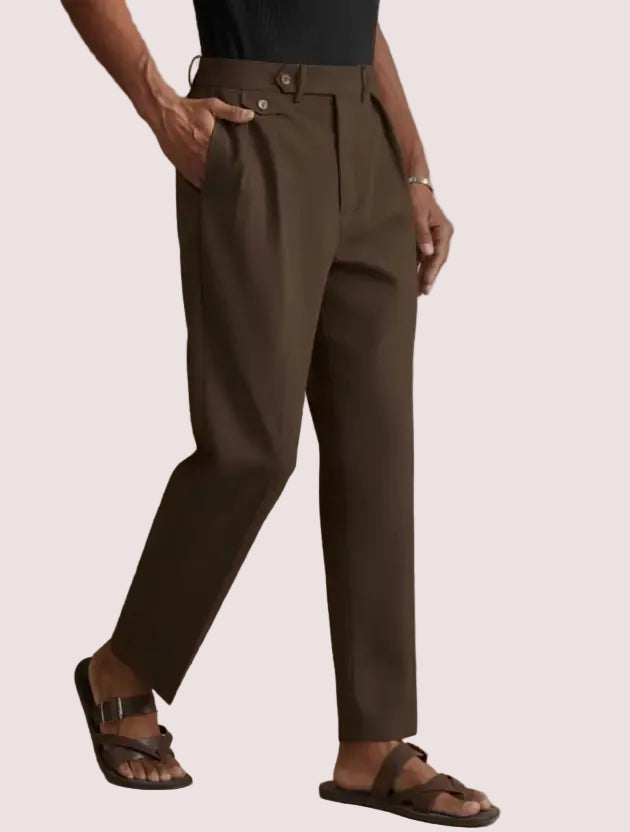 MONTECARLO LINEN TROUSERS