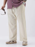 SANTORINI NATURAL LINEN TROUSERS