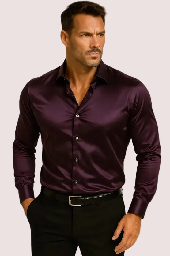 SALERNO SATIN SHIRT