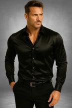 SALERNO SATIN SHIRT