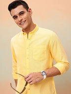 AREZZO COTTON-LINEN SHIRT