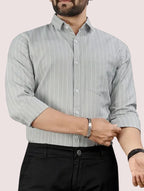 GENOA STRIPED FORMAL SHIRT